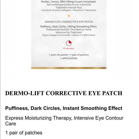 🎉freebie 🎉 Karine Joncas Dermo lift eye patch - Picture 1 of 3